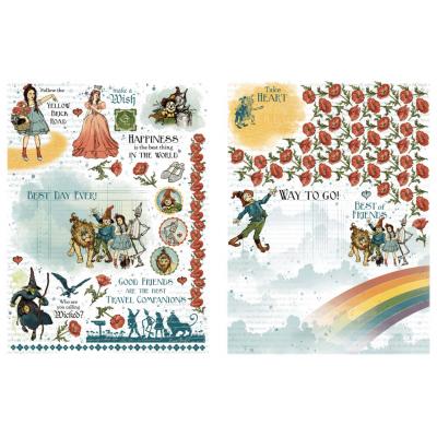 Graphic 45 Wonder of Oz - Rub-On Transfers
