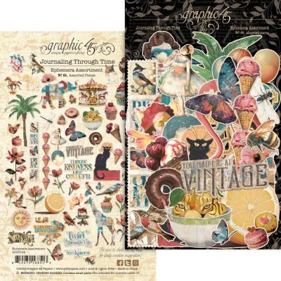 Graphic 45 Journaling Through Time - Ephemera
