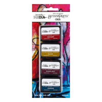 Spellbinders BetterPress Ink Mini Set - Earthy