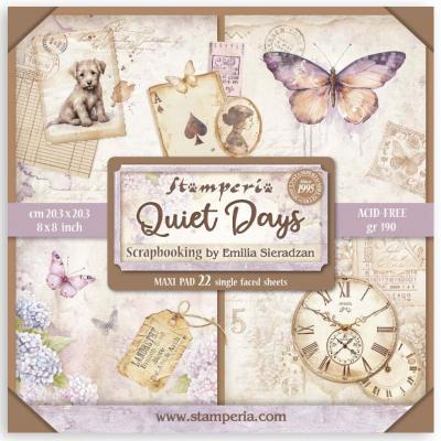 Stamperia Quiet Days - Maxi Paper Pack