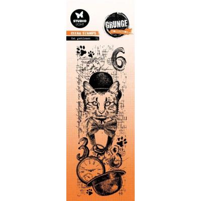 StudioLight Grunge Stamps - Cat Gentleman