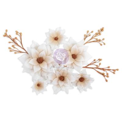 Prima Marketing Twinkle & Treats Flowers - Twinkle Poinsettias