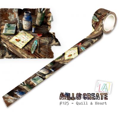 Aall and Create Layer-It-Up Washi Tape - Quill & Heart