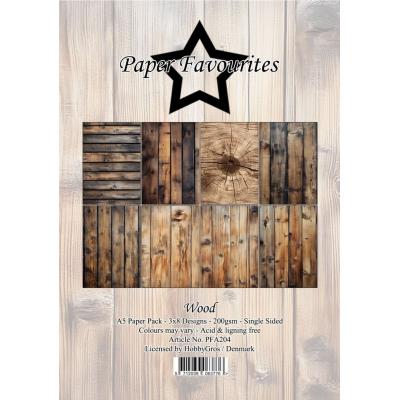 Paper Favourites Paper Pad - Wood