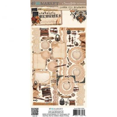 49 And Market Nostalgic Memories - Laser Cut Ephemera