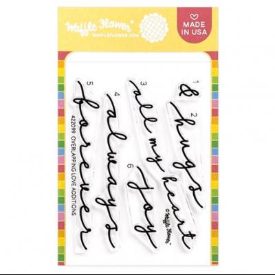 Waffle Flower Stempel - Overlapping Love Additions