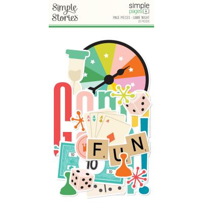 Simple Stories Game Night - Simple Pages Pieces
