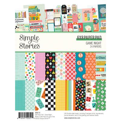 Simple Stories Game Night - Paper Pad