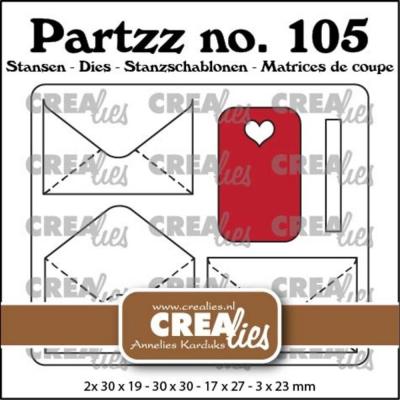 Crealies Cutting Dies - Mail