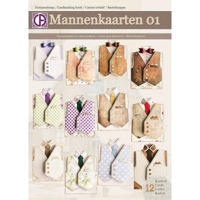 Creatief Art Mannenkaarten 01 Card Kit Collection
