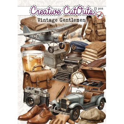 Creatief Art Vintage Gentlemen Die-Cuts