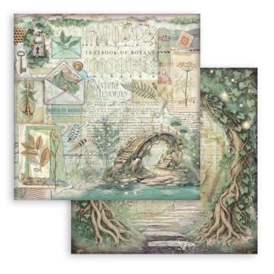 Stamperia Herbarium Silvae Designpapier - Bridge