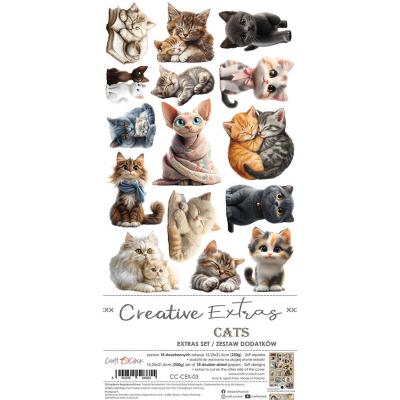 Craft O'Clock Creative Extras - Set 03 Cats
