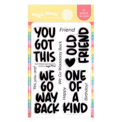 Waffle Flower Stempel - Old Friend Sentiments