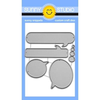 Sunny Studios Cutting Dies - Speech Bubbles Extras