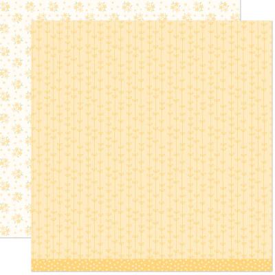 Lawn Fawn Blissful Blossoms Designpapier - Marigold