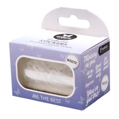StudioLight All The Best White Transparent Stickers On Roll