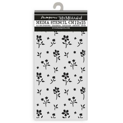 Stamperia Family Stencil - Small Flower Pattern