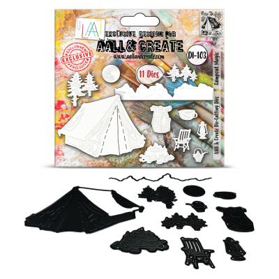 Aall and Create Cutting Dies - Campout Magic