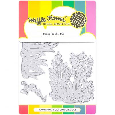 Waffle Flower Dies - Sweet Grass