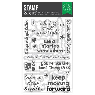 Hero Arts What A Ride Stamp & Cut - We All Started Somewhere