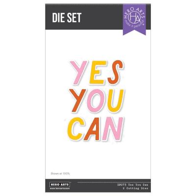 Hero Arts What A Ride Dies - Yes You Can