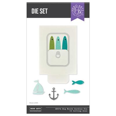 Hero Arts Packed With Love Die - Big Mouth Sardine