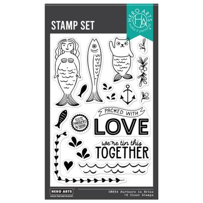 Hero Arts Packed With Love - Partners In Brine
