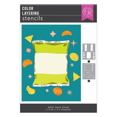 Hero Arts All That Layering Stencil - Snack