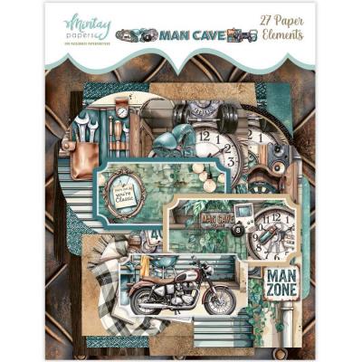 Mintay Papers Man Cave - Paper Elements