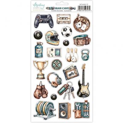 Mintay Papers Man Cave Sticker - Elements