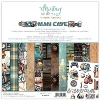 Mintay Papers Man Cave - Scrapbooking Paper Pad