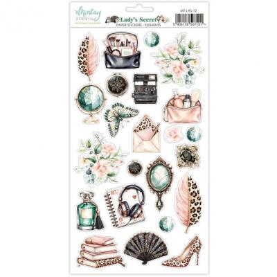 Mintay Papers Lady's Secret Stickers - Elements