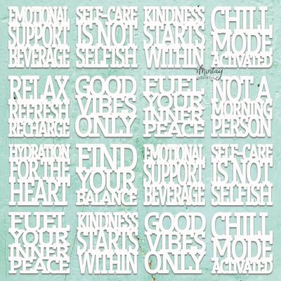 Mintay Papers Chippies Decor - Selfcare