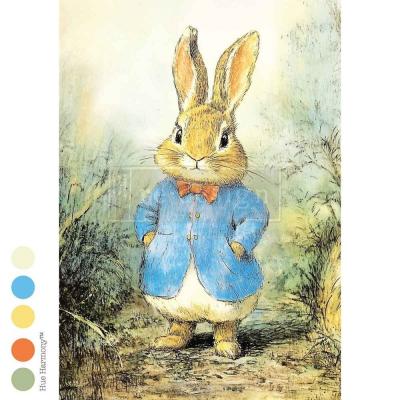Prima Marketing Re-Design Decoupage Fiber - Bunny Hollow