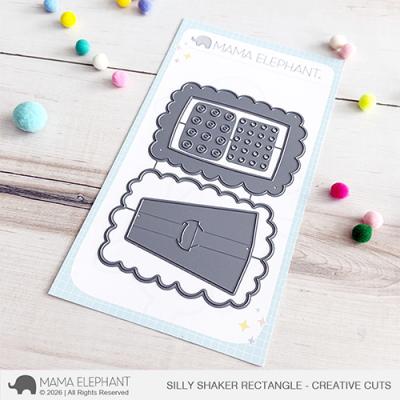 Mama Elephant Creative Cuts - Silly Shaker Rectangle
