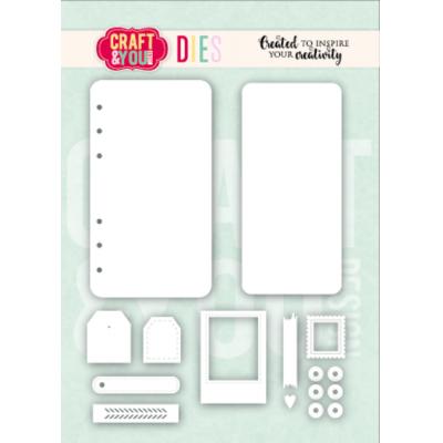 Craft & You Cutting Dies - Journal Base