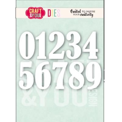 Craft & You Cutting Dies - Numbers