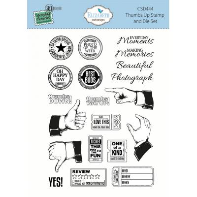 Elizabeth Craft Designs Delightful Discovery Die - Thumbs Up