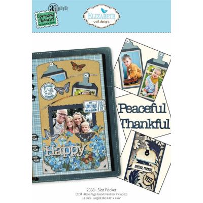 Elizabeth Craft Designs Delightful Discovery Die - Slot Pocket