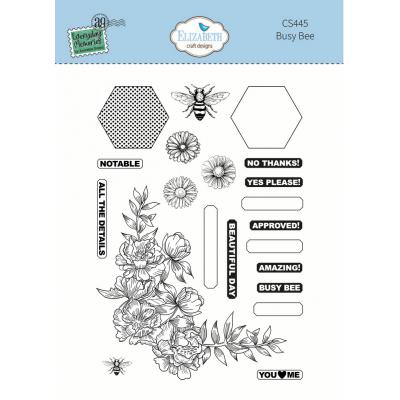 Elizabeth Craft Designs Delightful Discovery Stempel - Busy Bee
