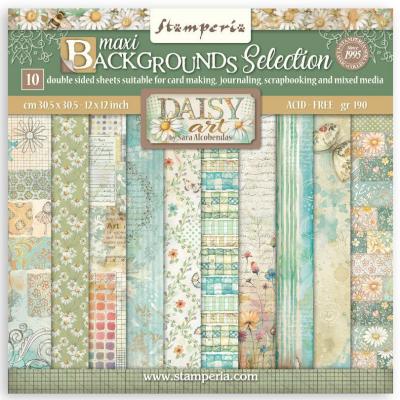 Stamperia Daisy Art - Maxi Background Selection