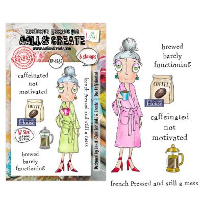 Aall and Create Stempel - Dee Caffinated