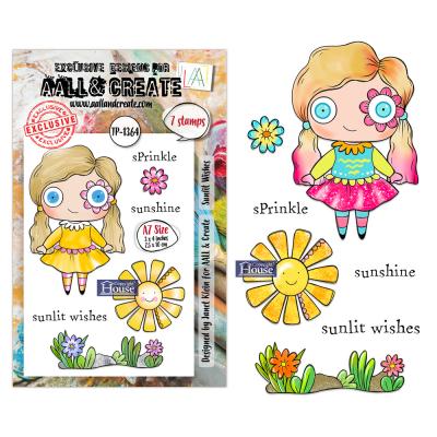 Aall and Create Stempel - Sunlit Wishes
