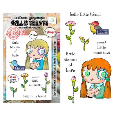 Aall and Create Stempel - Blooms of Hope