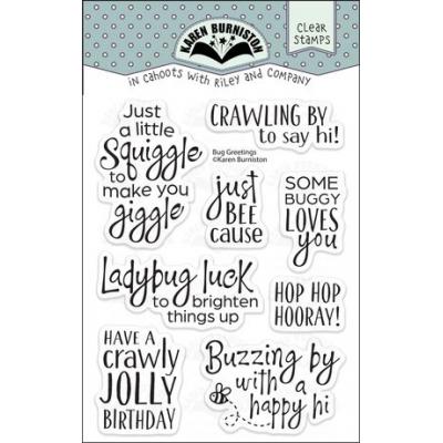 Karen Burniston Stempel - Bug Greetings