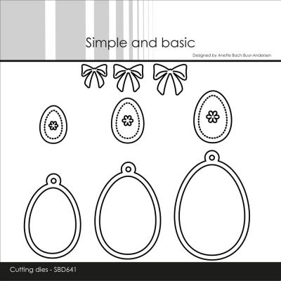Simple and Basic Dies - Easter Eggs