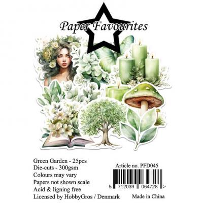 Paper Favourites Die-Cuts - Green Garden
