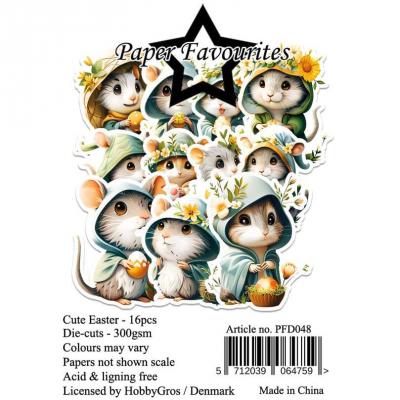 Paper Favourites Die-Cuts - Cute Easter