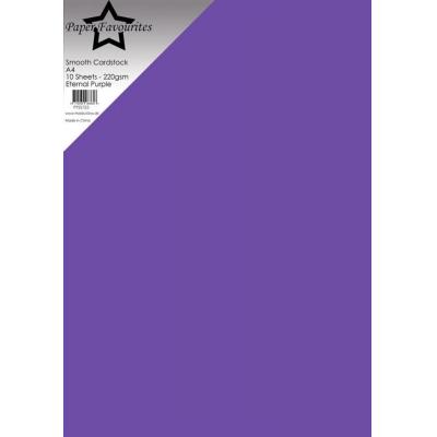 Paper Favourites Smooth Cardstock - Eternal Purple